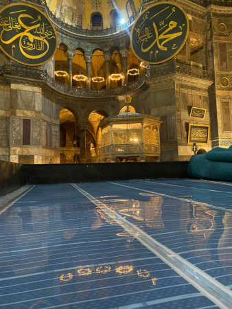 Cami ısıtma sistemi ( Ayasofya Camii / İstanbul) Cami ısıtma & Otomatik wi-fi ezan ayarlı ısı kontrol ünitesi uygulaması. 